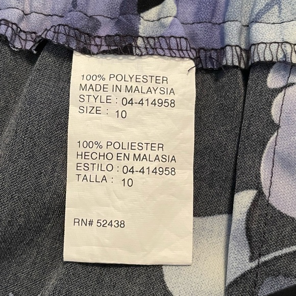 Vintage Floral A-Line Midi Skirt - Picture 4 of 5